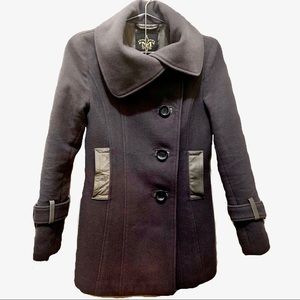 Mackage Gray Wool & Cashmere Coat